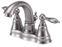 Danze D308140DN Fairmont Two Handle Centerset Lavatory Faucet, Distressed Nickel