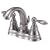 Danze D308140DN Fairmont Centerset Double Handle Faucet with Lever Handles, Distressed Nickel