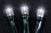 Solar Powered White LED Holiday Lights