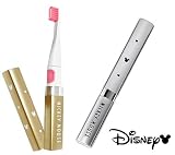 新作 Disney/ディズニー ミッキー 柄 電動 歯ブラシ　シルバー 抗菌 音波 振動式 毎分 23000 ストローク コスメ感覚 替えブラシ...