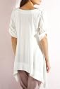 Per Una 3/4 Turn Up Sleeve Slouch Tunic [T62-2723H-S]