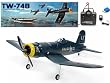 33 4ch Ready to Fly Ep F4u Corsair Tw748 Aerobatic Plane