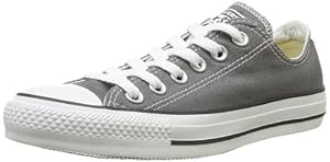 Converse Chuch Taylor All Star Ox - Zapatillas de lona unisex, color gris (Anthracite), talla 42.5