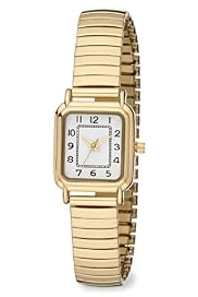 Square Face Analogue Expandable Watch