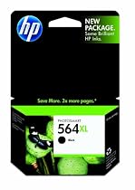 Original HP 564XL Black Ink Cartridge in Retail Packaging