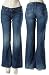 SPACEGIRLZ Distressed Bootcut Jeans