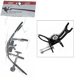 Eagle Claw Black Metal Clamp-On Rod Holder
