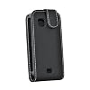 Accessory Master E56 Housse en cuir pour Nokia C5-03 Noir