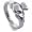 Ladies Silver Claddagh Ring SL92. Made in Ireland. (4)