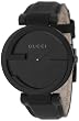 Gucci Womens Ya133302 Interlocking Black Leather Watch from Gucci