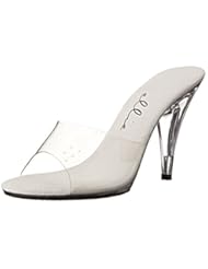 Shoes: Ellie Shoes Womens 405 Vanity Dress Sandal, Clear, 10 M US - Ellie Shoes
