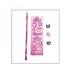 12 Packs of Princess Stationary Sets Girls Princess Party Bag Favors, Princess Stickers, Pencil and Erasers in Each 5 Piece Set.
