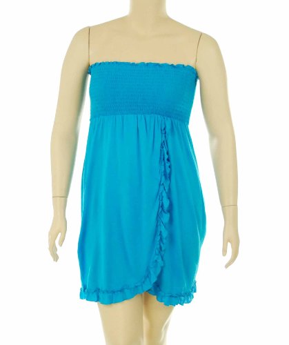 Dotti Solid Strapless Cover Up