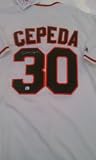 Orlando Cepeda Signed San Francisco Giants Authentic Jersey