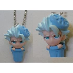 Anime Bleach Figure Cell Phone Strap Keychain Hitsugaya Toshiro
