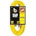 Woods 2883 Yellow Jacket 25-Foot 12/3 SJTW Yellow 15 Amp/125 Volt Rated Outdoor Extension Cord with PowerLite Plug