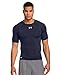 Under Armour Men's HeatGear Sonic Compression Short Sleeve, Midnight Navy/White, XX-Large
