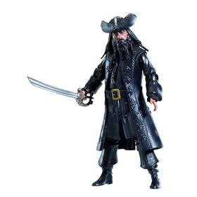 Pirates Of The Caribbean 4 - On Stranger Tides - 10cm Figure - Blackbeard