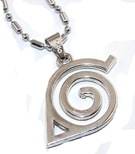 Esen Naruto Leaf Symbol Necklace Cosplay Accessory