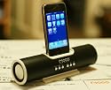 (GIFT BOXED) iPhone 2G 3G 3GS 3G S iPod Nano Touch Classic Charger Speaker and Docking System BLACK