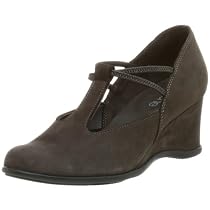 Arche Women's Plicto Wedge,Carbone,EU 38 (US Women's 7 M)