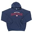 Boston Red Sox MLB "Goalie" Hooded Sweatshirt (Navy Blue)(Full Chest Logo)