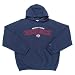 Boston Red Sox MLB Goalie Hooded Sweatshirt (Navy Blue) (Full Chest Logo)