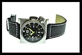 HENLEY ROUND BLACK DIAL WATCH WITH BLACK STRAP