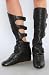 thumbnail: 80%20 The Cody Buckle Back Hidden Wedge Boot in Black,Shoes for Women from 80%20