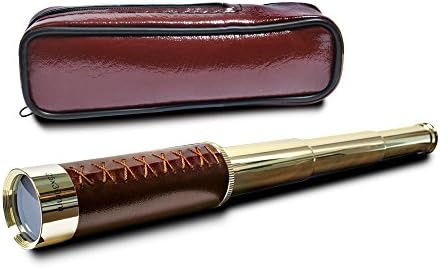 Protocol Captain's Scope- 25x30mm Brass Pirate Spyglass