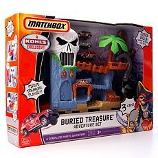 Matchbox Buried Treasure Adventure Set Includes 3 cars!
