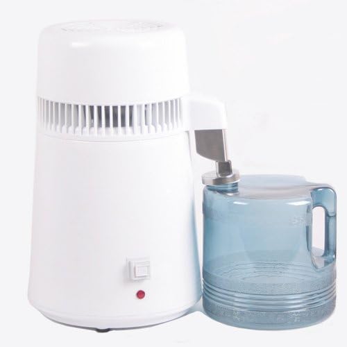 ITEMPLAZZA 4L 4000ML Water Distiller Stainless Steel Filter Pure Purifier Distillers Distillation