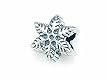 Zable(tm) Sterling Silver Snowflake Bead / Charm