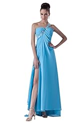 Asymmetric Chiffon Bridesmaid Dress/Prom Dress 
