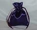 Satin Wedding Favor Bags/Pouches - 4"x6" - Purple (10 Bags)