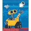 Return to product information 	 Northwest Company 50-Inch by 60-Inch Printed Fleece, Wall-E -Cubic - Design