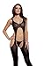 Dreamgirl Women's Sheer Suspender Tank Body Stocking