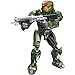 Megabloks Green Spartan (Red team) with Battle Rifle