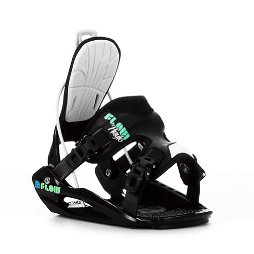 Flow Haylo Snowboard Bindings Black Womens Sz M (6-9.5)