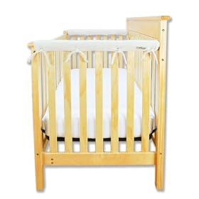 Trend Lab Two Short Narrow Cribwrap Rail Cover, Natural: Baby