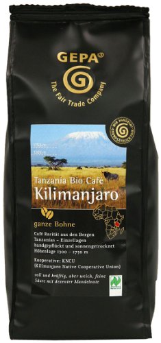 Gepa Tanzania Bio Cafe Kilimanjaro , 1er Pack 