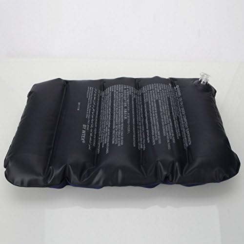 Camping Mat - Outdoor Autoinflation Confortable Flocking Inflatable pillow Cushion Blue