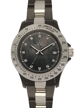 Heavy Metal Plasteramic Watch Collection - Mini Silver Black