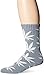 HUF Men's Glow in The Dark Plant Crew Sock