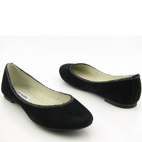 Steve Madden Konny Flats Shoes Black Womens