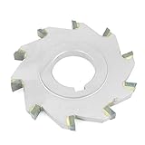 uxcell　チップソー　スリッターソー　80mm x 27mm x 6mm 10T 　サーキュレーター　フィス　サイド