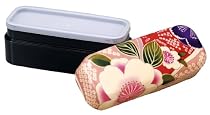 HAKOYA 布貼スリムコンパクト弁当 桜ピンク 51654