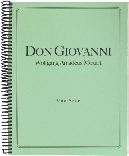 Don Giovanni Vocal Score (English and Italian Edition)