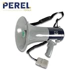Perel - M�gaphone puissant portable - 25W - Port�e 600m