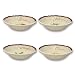 4 Cereal Bowls Le Cadeaux Melamine Breakproof Verdura Pattern